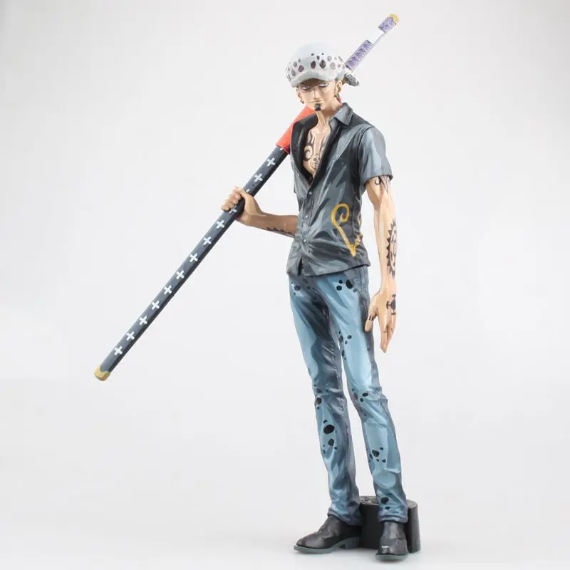 

Huong Anime Figure 28CM Trafalgar Law Comics Colour PVC Figure Collection Model Toy