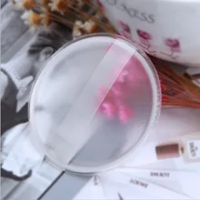 1 шт., Прозрачная мягкая силиконовая круглая основа, косметический спонж для макияжа, инструменты для красоты, SiliSponge, воздушная подушка, Влажная и сухая, двойного назначения