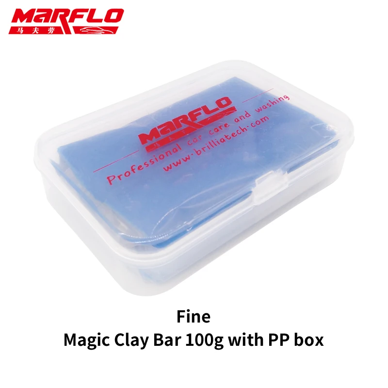  Tar Spot Remover Magic Clay Bar Fine Medium Heavy King Grade 100g with PP box Car Care Wash Wax App