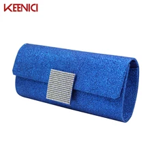 KEENICI Gehobenen Damen Abendtaschen Pochette frauen Kupplungen Handtaschen Mit Schulter Kette Für Hochzeit Geschenk Bolsa Feminina