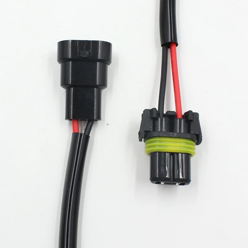 2 шт. 9006 HB4 жгут проводов HID Xenon силовой кабель Разъем балласт гнездо HID Адаптер для проводки комплект преобразования провода Релейный кабель 50 см