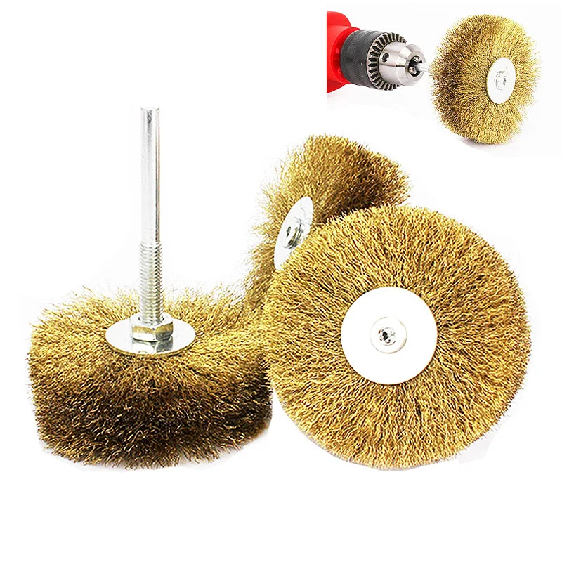 20pcs Nylon Cup Shape Buffing Polishing Wire Wheel Brushes Grinder Rotary Tools