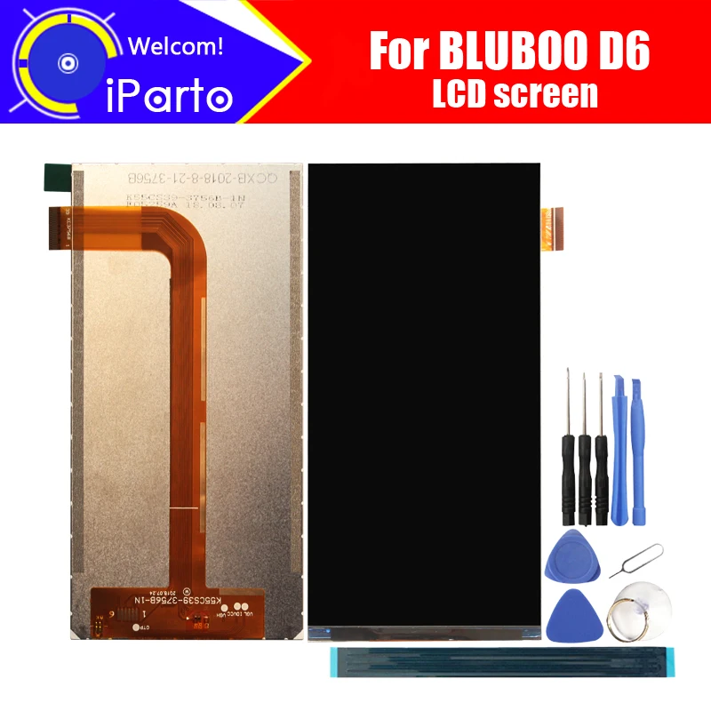 

5.5 inch BLUBOO D6 LCD Screen Digitizer Assembly 100% Original New LCD Digitizer for BLUBOO D6