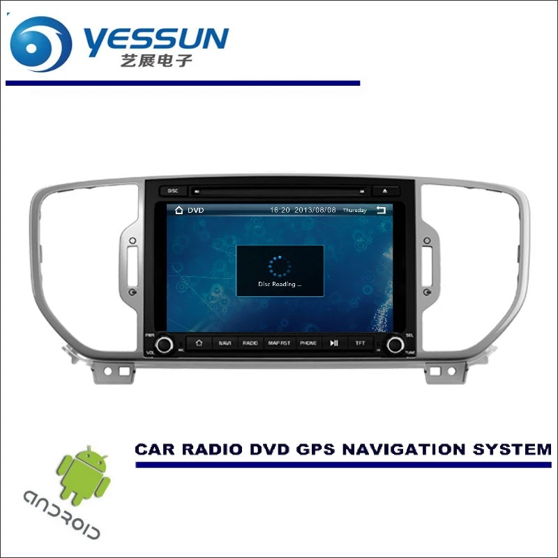 Clearance YESSUN Wince / Android Car Multimedia Navigation System For KIA KX5 / Sportage QL 2015~2017 CD DVD GPS Player Navi Radio Screen 4