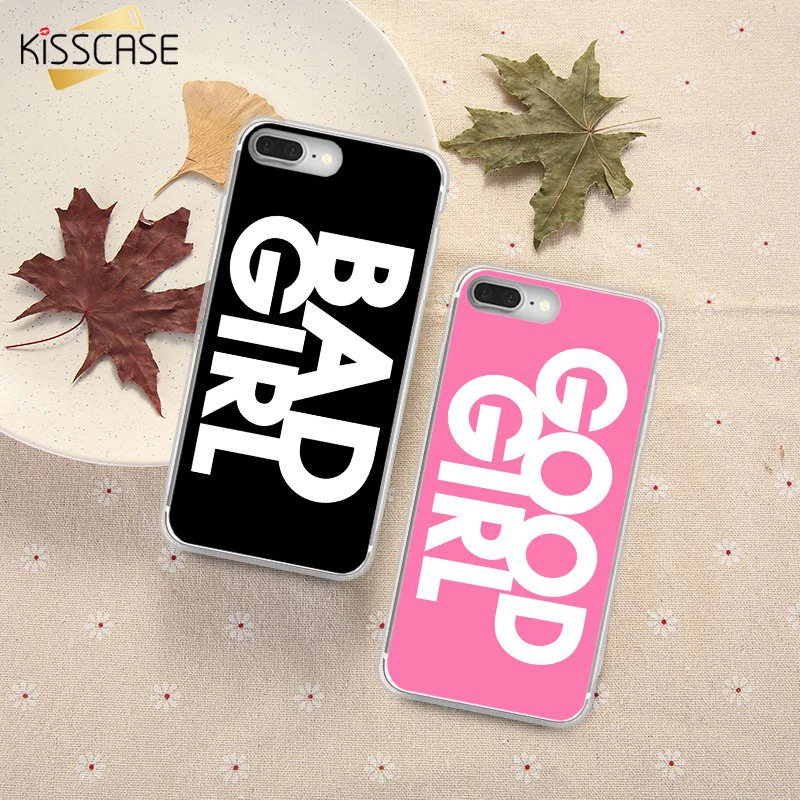 KISSCASE Bad Girl Мягкий чехол для телефона Samsung J5 2017 силиконовый Note 9 8 S6 S7 Edge S8 Plus A J Series Caso