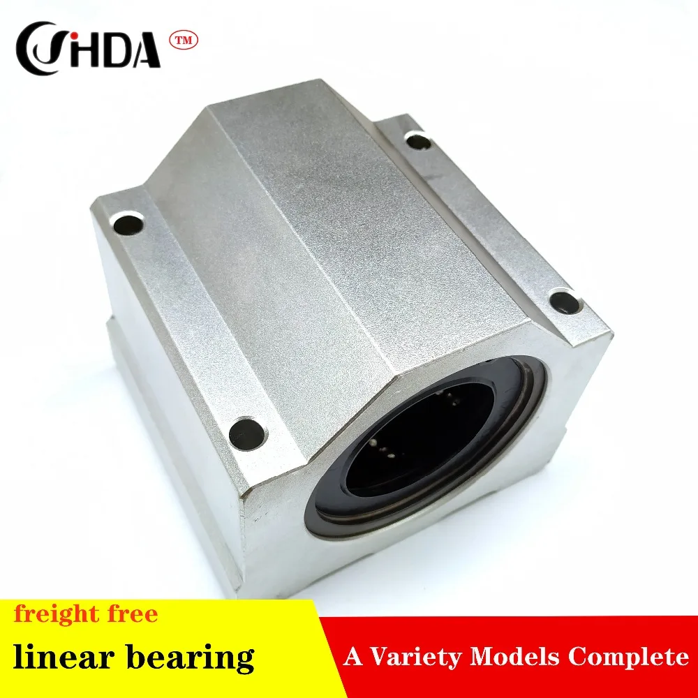 

freight free 1Pcs Aluminum slider linear bearing SCS20 SCS25 SCS30 SCS35 SCS40 SCS50 SCS60 CNC parts