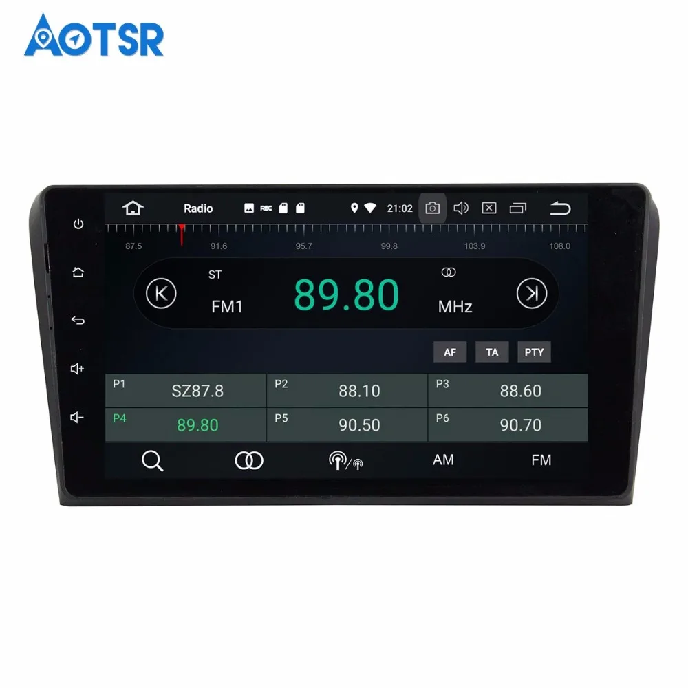 Clearance 10.1 Inch Android 7.1 8.0 Car GPS navi multimedia For Mazda3 2003-2009 no DVD player tape recorder unit car radio 4