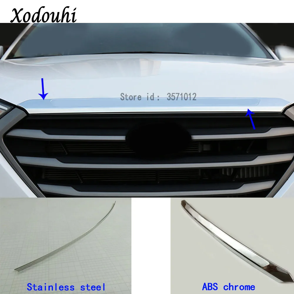 Front Engine Hood Grille Cover Sticker Trim For Hyundai Tucson 2015 2016 2017