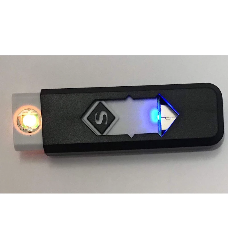 Ingelon USB Rechargeable Windproof Coil Slim Lighter Gadgets usb Electronic Cigarette cigar Lighter Portable Flameless Gadget (2)