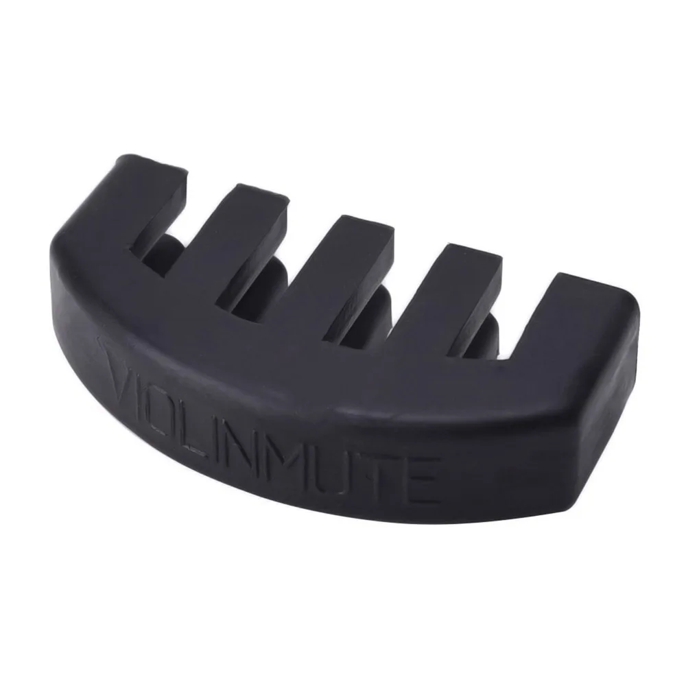 Rubber Violin Mute Black_01