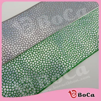 

cheap price 3"75mm cheetah foil printed grosgrain ribbon 100yards/roll wholesale