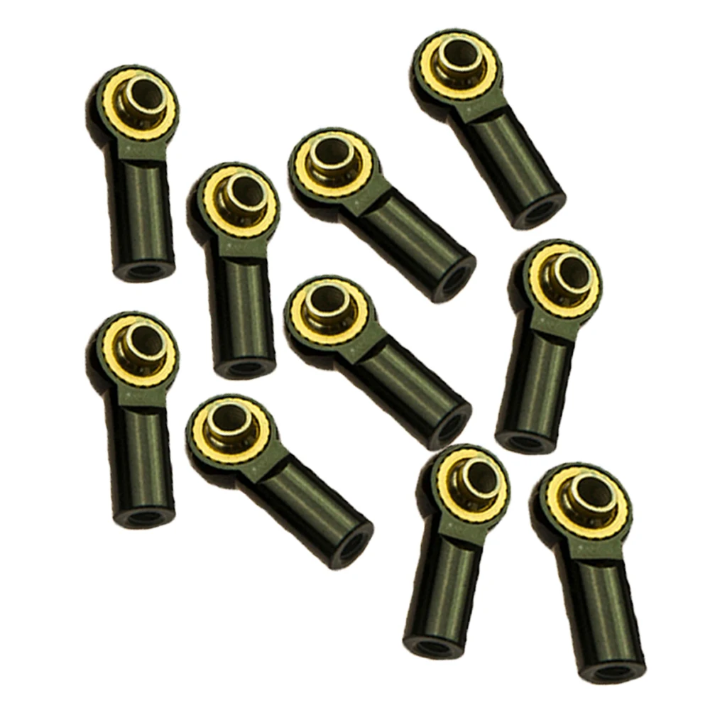 Buy 10pcs Aluminum M3 Tie Rod End Ball Head Holder For