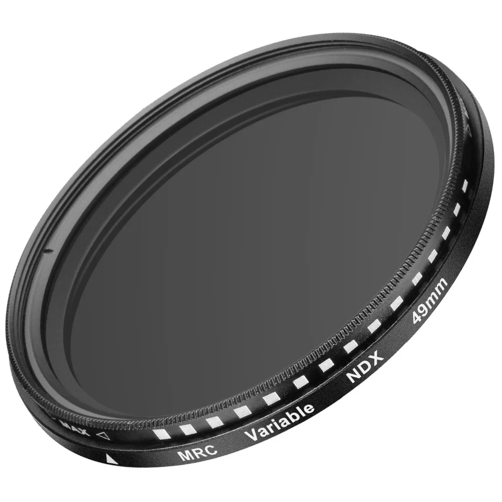 

Neewer 49MM Ultra Slim ND2-ND400 Fader Neutral Density Adjustable Lens Filter for Sony Alpha A3000 and the NEX series