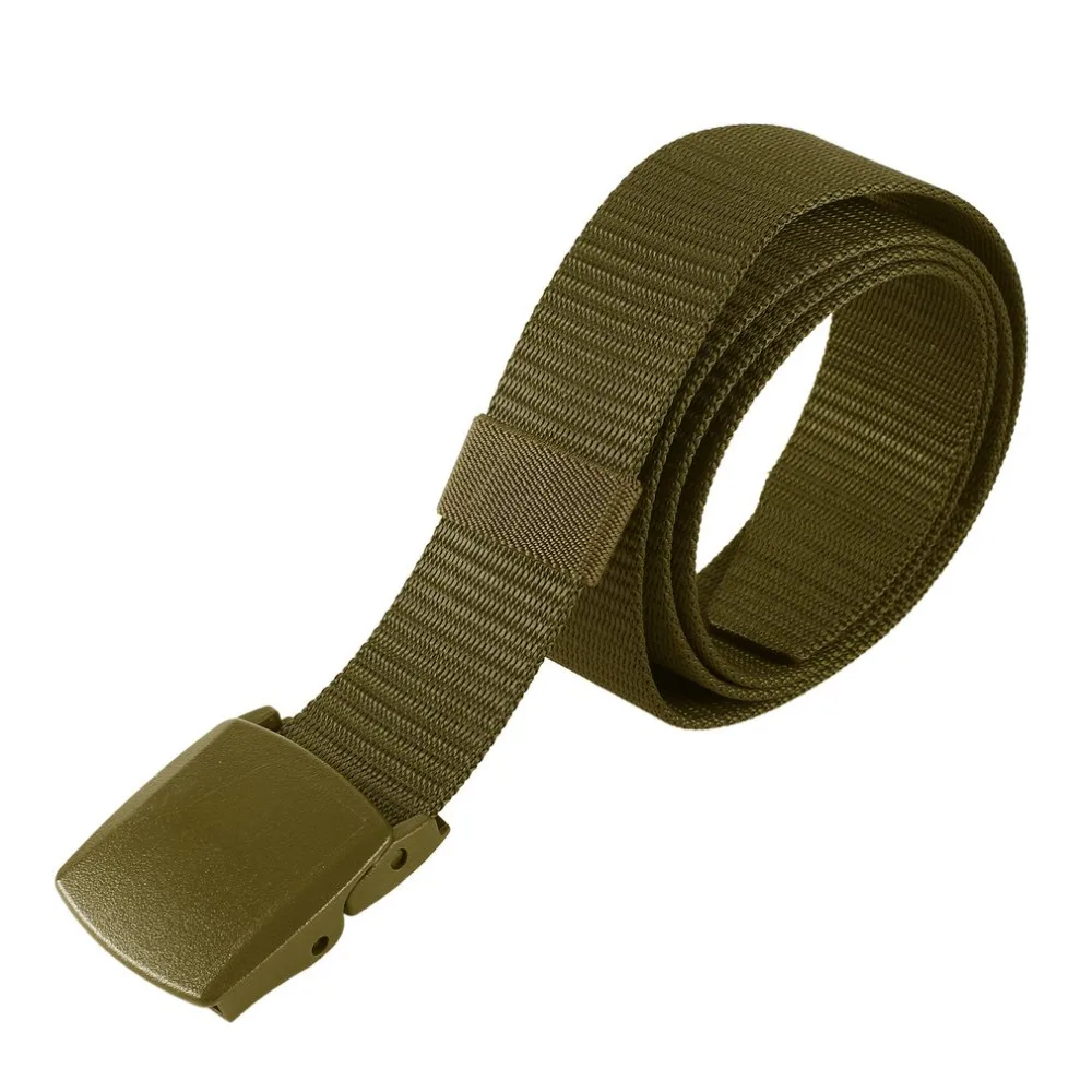 Automatic Buckle Nylon Belt Male Army Tactical Belt Mens Military Waist ...