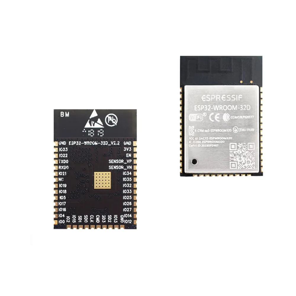100 шт. ESP-WROOM-32D ESP-32 WiFi+ Bluetooth модуль wichtigsten чип основных чипов ESP32-D0WD 4 Мб/16 Мб 32 Мбит ESP32-WROOM-32D