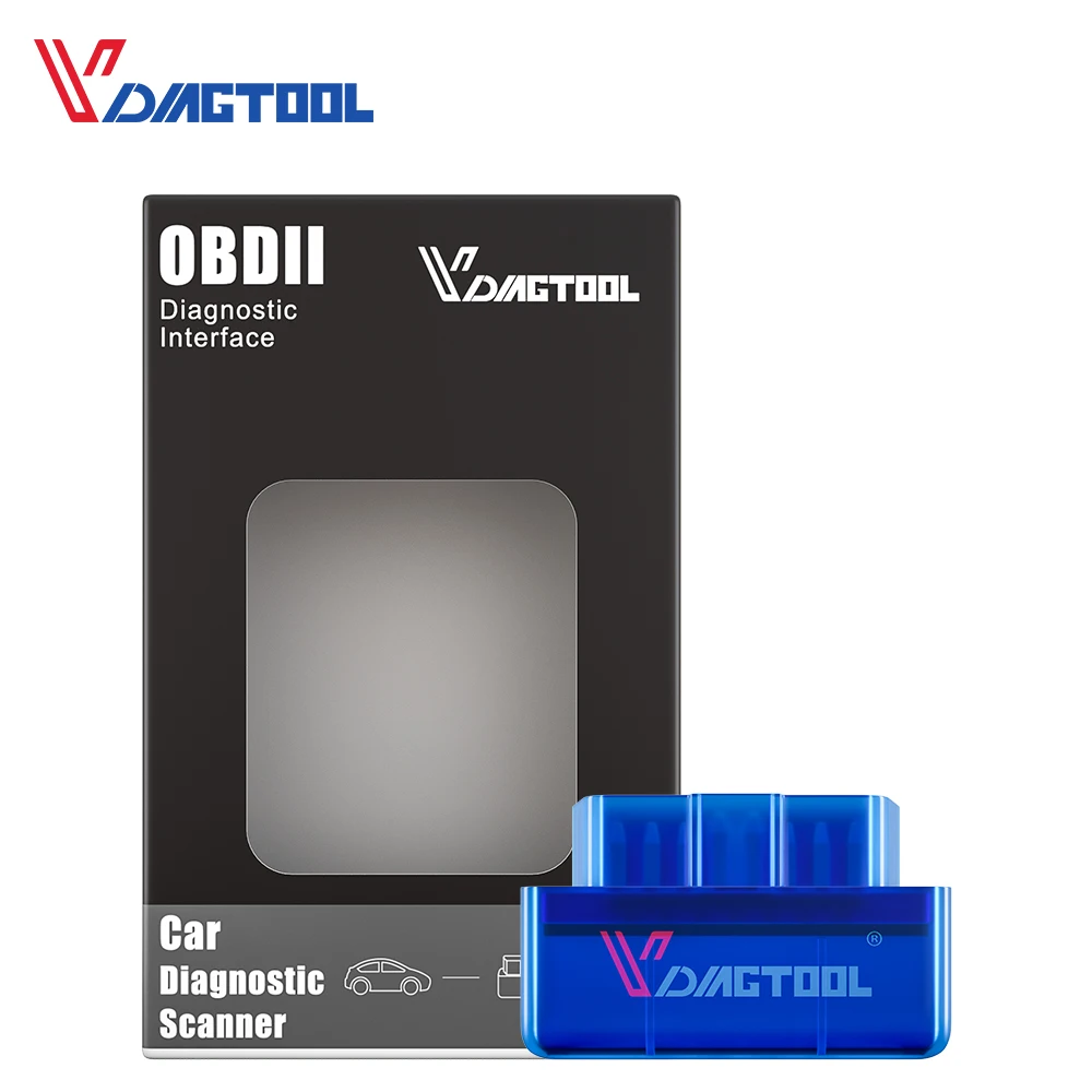 VDIAGTOOL ELM327 OBD2 автомобильный диагностический OBD сканер инструмент ELM 327 1 5/2 BT Wifi