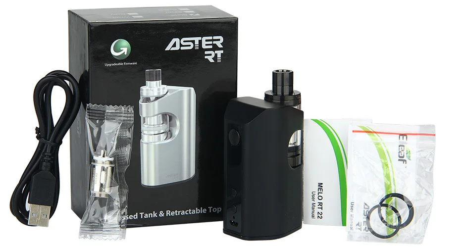 100W Eleaf Aster RT with Melo RT 22 Full Kit - 4400mAh