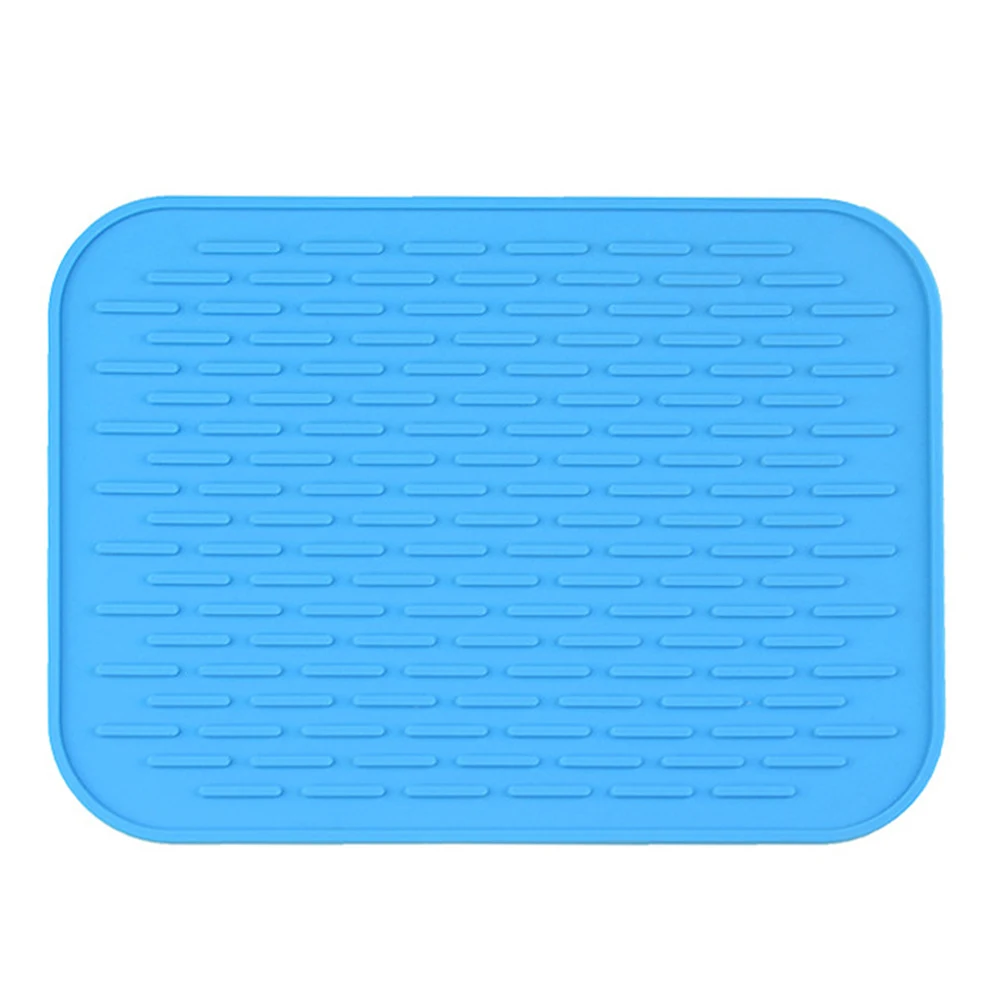 

Washer Anti-scald Large Cup Kitchen Cushion Drainer Home Dish Drying Mat Anti Bacterial Protector Heat Resistant Tableware