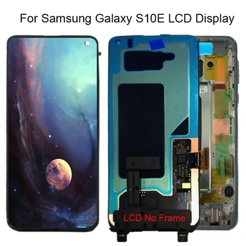 

AMOLED For Samsung Galaxy S10E SM-G970 G970F G970U G970N LCD Display Touch Screen Digitizer Assembly For SAMSUNG S10E LCD