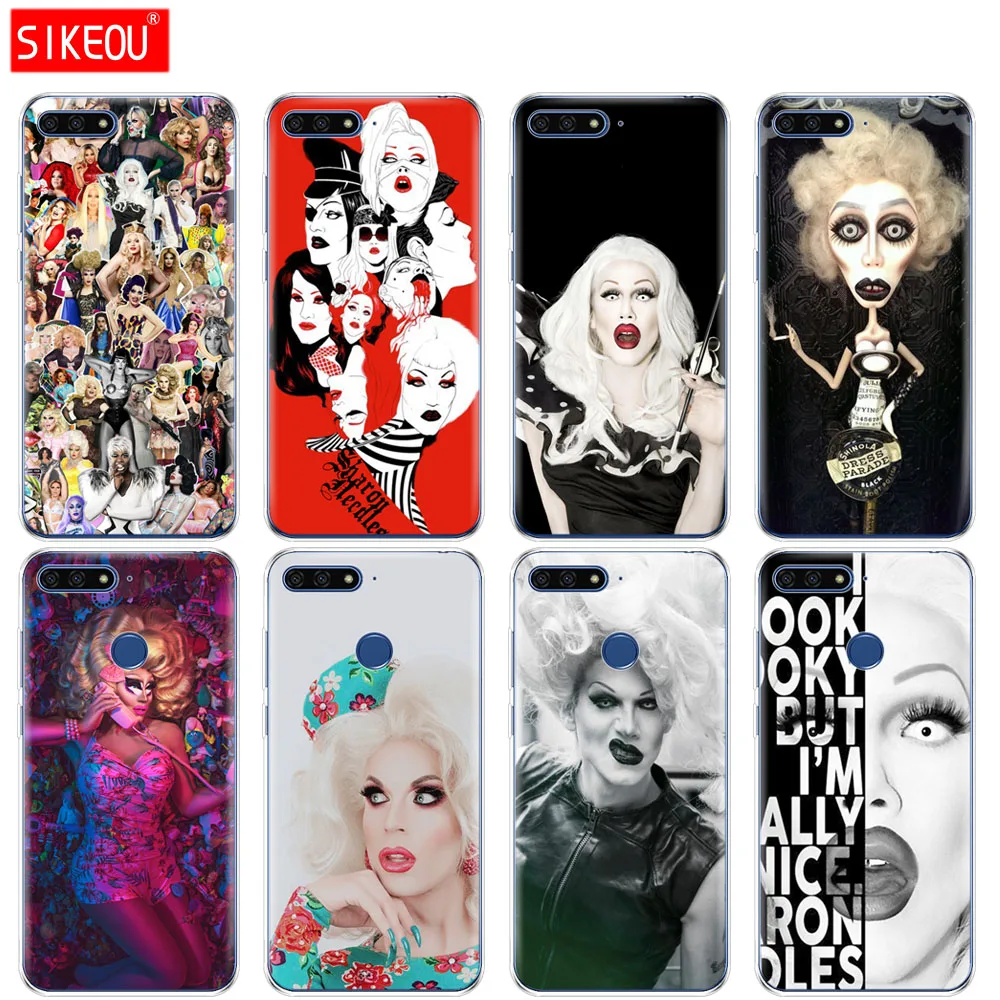 Силиконовый чехол для телефона Huawei Honor 7A PRO 7C Y5 Y6 Y7 Y9 2017 2018 Prime RuPaul's Drag Race Fashion |