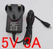 1 pcs 5 v 3a micro usb adaptador de alimentação carregador para quad core Tablet PC Onda V975s V975m V973 V972 V971 V811 V813 V801 V711S
