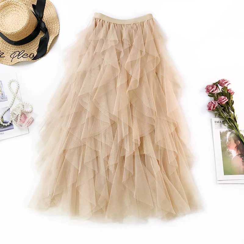 tutu tulle puffy skirt