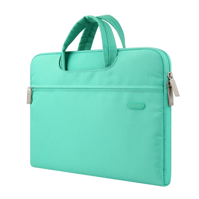 BINFUL Водонепроницаемый сумка для ноутбука 11 12 13 14 15 15,6 Для женщин Для мужчин Тетрадь сумка 14 ноутбук рукав для macBook Air 13 случай - Цвет: Green