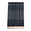 10/12/14pcs Professional Sketch and Drawing Writing Pencil Stationery Supply 1B 2B 3B 4B 5B 6B 7B 8B 10B 12B 2H 4H 6H HB Pencil ► Photo 2/6