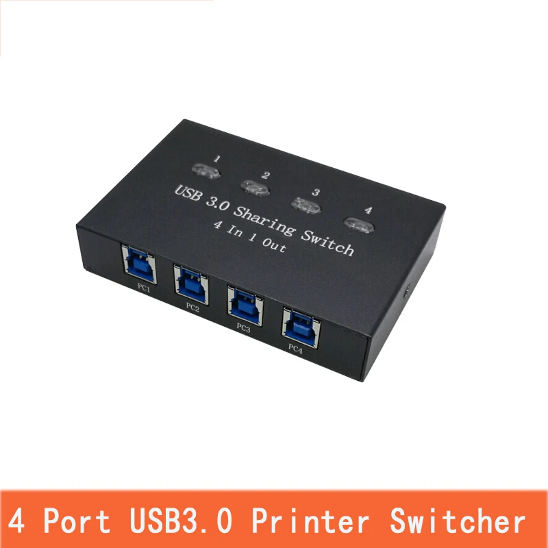 Ugreen USB 3.0 Sharing Switch Selector 2 in 4 out Switcher Adapter Fr PC Printer