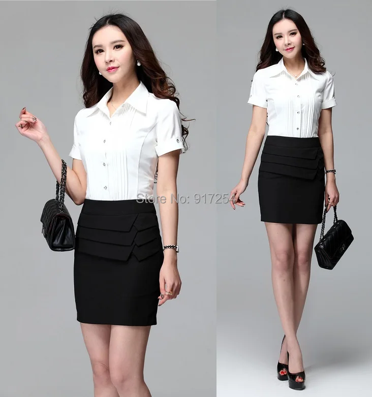 Promoción de Para Mujer Trajes De Negocios De La Falda