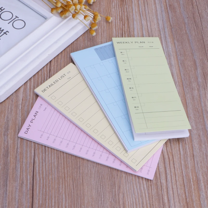 

Inventory Weekly Daily Monthly Planner Notebook Sticky Note Pads Schedule Memo