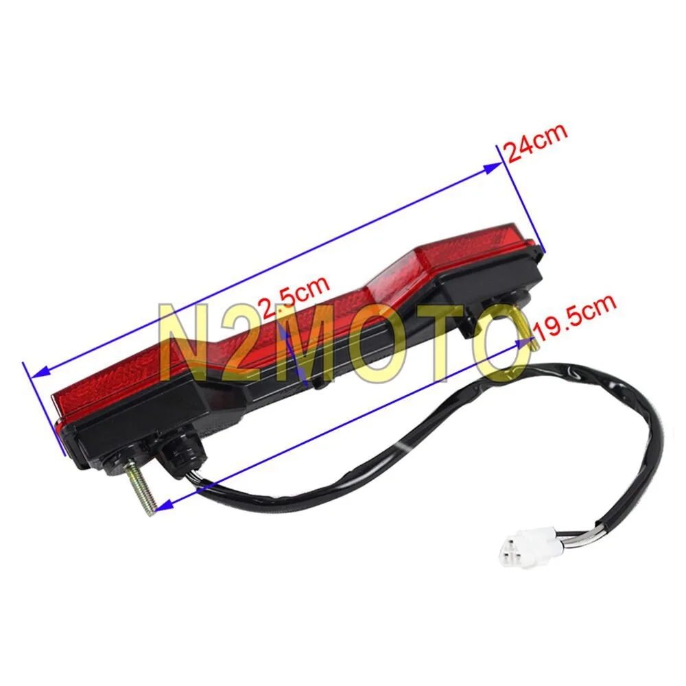  Motorcycle ATV Quadsport LED Taillights Rear Tail Brake Light for Suzuki LTR450 LTR 450 LT-R450 - 32859289947