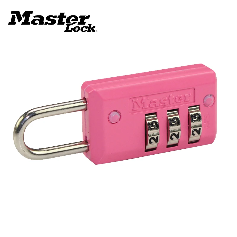 Master Lock Keyed Padlock Password Smart for Lock code for a Suitcase Combination Lock for bag Carousel gym locker lock Mini (7)
