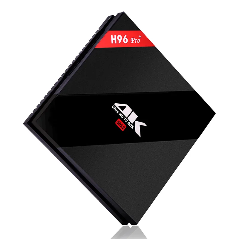 

H96 PRO+ TV Box Smart Set Top Box Android 7.1 3G 32G WiFi Support 4K Media Player HDMI 2.0 Amlogic S912 64bit Octa-core TV BOX