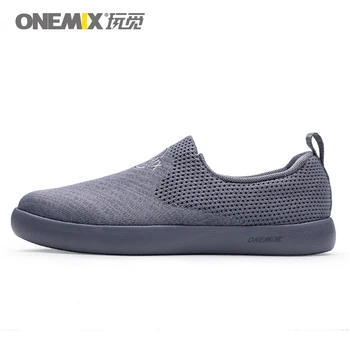 

ONEMIX 370g Lightweight Sneakers For Men Women Convenient Slip-on Outdoor Casual Shoes