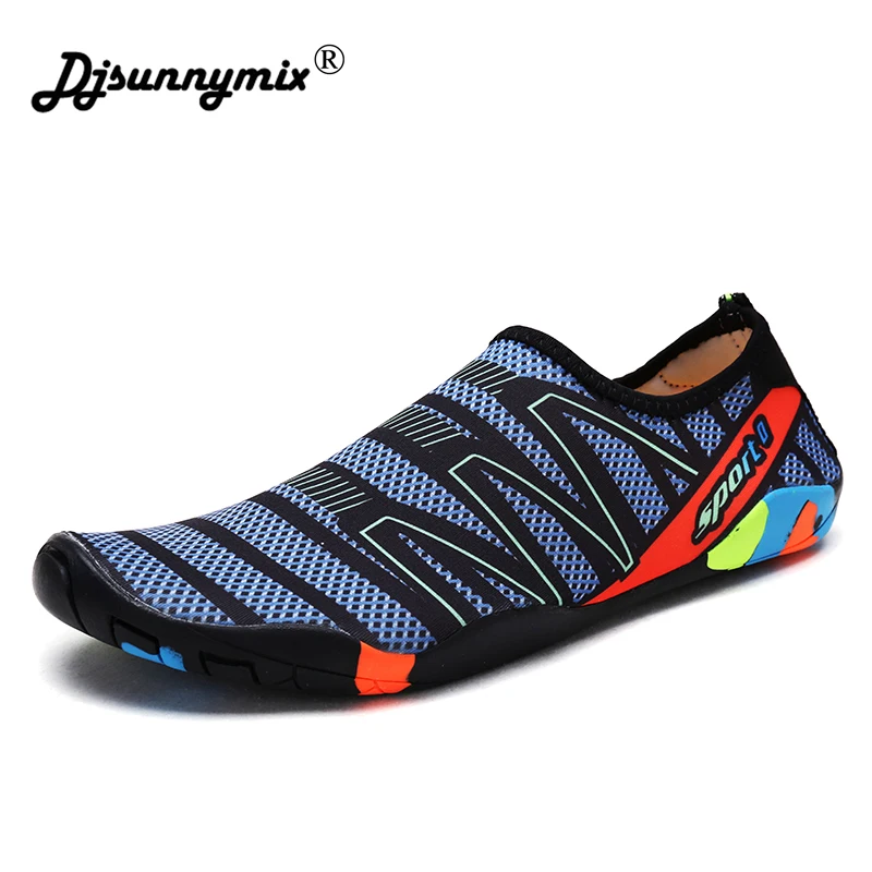 

DJSUNNYMIX New Mens Barefoot Summer breathable Shoes Quick Dry Water Shoe Outdoor Walking Men's driving unisex big size 35-46
