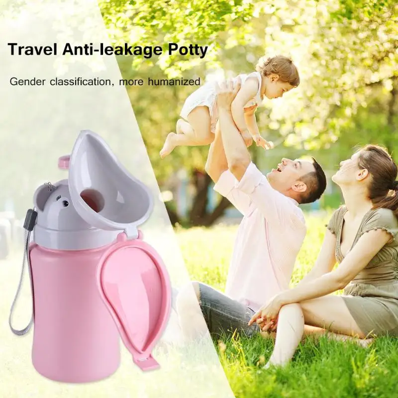 

Baby Outdoor Portable Hygiene Toilet Urinal Boys Girls Pot Car Travel Anti-leakage Potty
