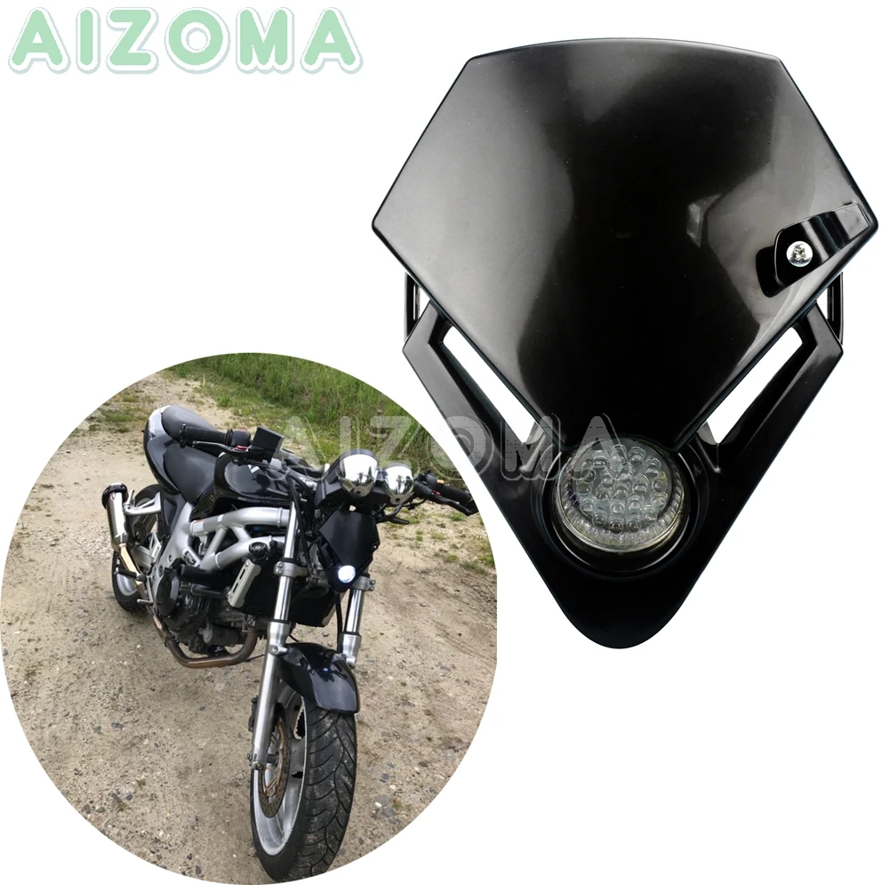 Двойной спортивный мотоцикл светодиодный фара пробная фара ENDURO версия для Kawasaki Yamaha Suzuki KTM Honda Gas TXT Pro EC 125 250