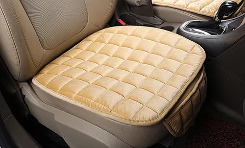 Теплая подушка для сиденья автомобиля, Роскошный чехол для сиденья водителя, чехлы для автомобиля, OCC-SC - Название цвета: 1 front seat
