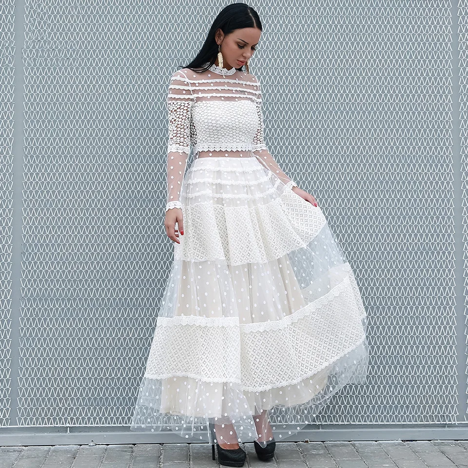 Gauzy white dress Clearance