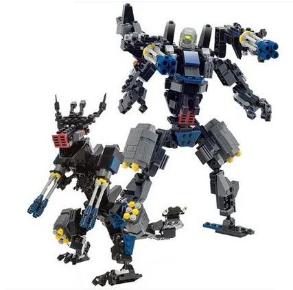 

Models building toy 8712 Robot Series 299pcs 2 In 1 Building Blocks compatible with lego Robot toys & hobbies