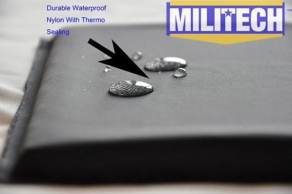  MILITECH 6'' x 12'' NIJ IIIA 3A Pair Aramid Soft Ballistic Panel Bullet Proof Plate Inserts Body Ar