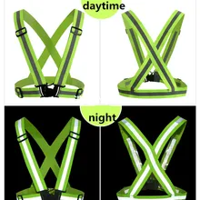 8 corlos защитная одежда Дешевые чалэко отражатель светоотражающая ткань материал полоса кран бандажный жилет и куртка зеленый цвет