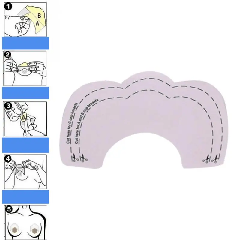 5 пар/упак. женское белье, мгновенный подъем груди, красивые наклейки на грудь, невидимый бюстгальтер, пуш-ап, наклейки на бюстгальтер