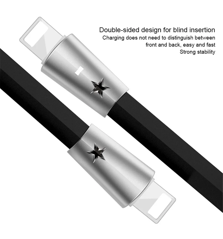 !ACCEZZ USB Charger Cable Fast Charging For iPhone X 10 8 7 6 5 Plus For iPad Mini IOS 9 10 11 Phone Lighting Charge Cables 1 (11)