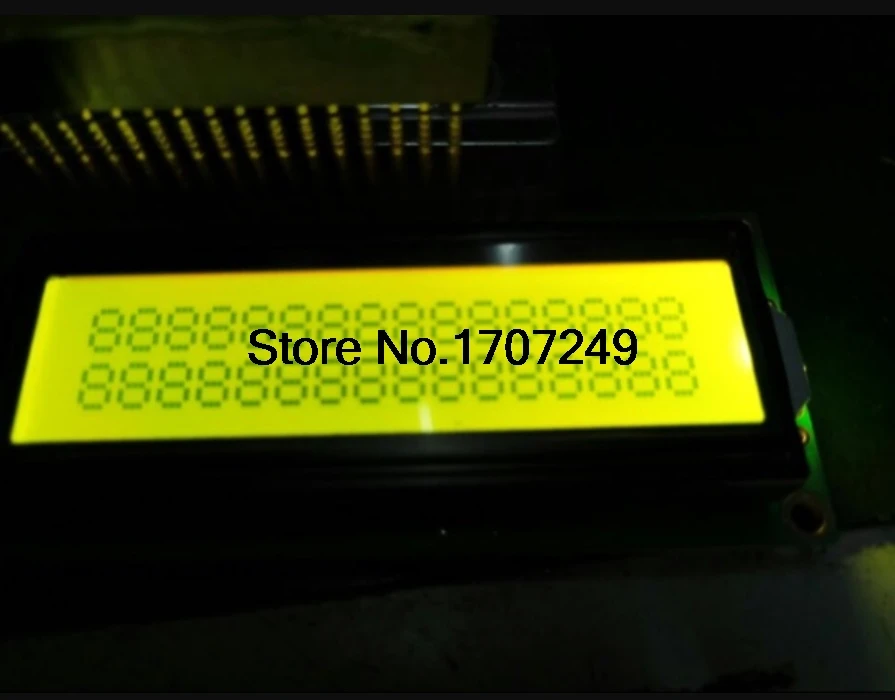Бесплатная доставка 10 шт./лот LCD1602 ЖК дисплей 1602 желтый зеленый экран А 5 В Желтый