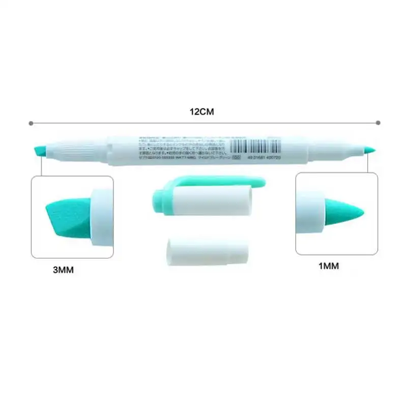 1 шт. Mildliner двухглавый маркер, фломастер, японская флуоресцентная ручка, цветные маркеры для рисования, креативные канцелярские принадлежности