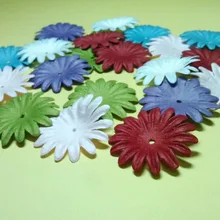Скрап 2,7 cm Смешанные 6 цветная бумага цветок для Скрапбукинг украшения аксессуар сделай сам по оптовой цене