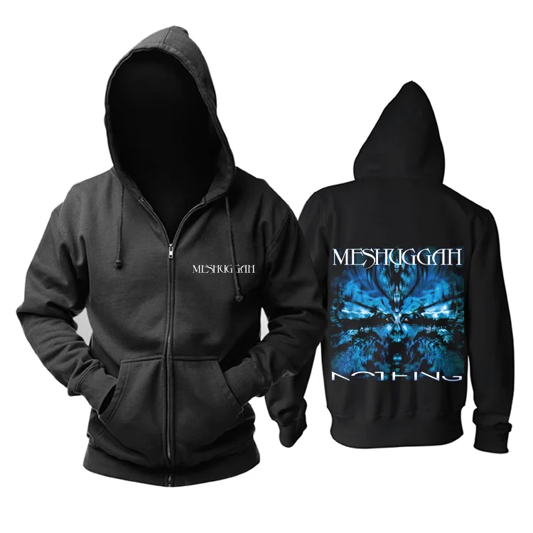 9 дизайнов, толстовки с капюшоном Meshuggah Rock 3D Skull pollover, куртка hardrock Death Punk, черная металлическая толстовка на молнии, sudadera - Цвет: 5