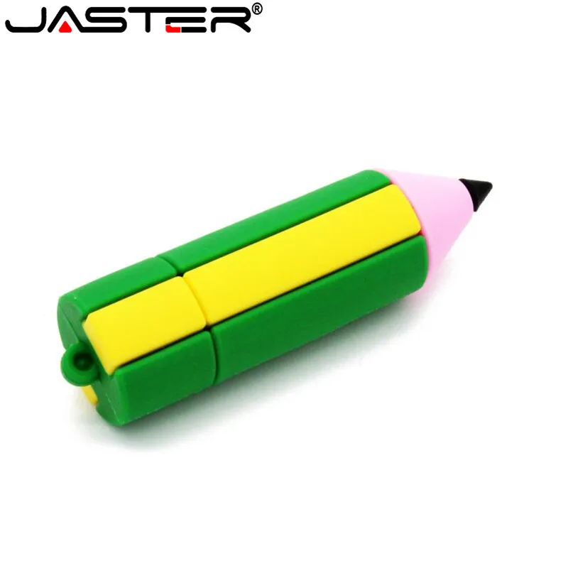 JASTER мультфильм модель карандаша Флешка 4 ГБ 8 ГБ 16 ГБ 32 ГБ 64 ГБ usb 2,0 usb флеш-накопитель карта памяти модный подарок